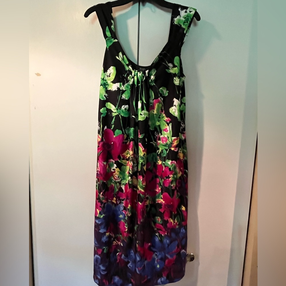 Vibrant Floral Maxi Dress